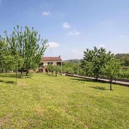 Villa Ciraldo In Monferrato Con Giardino Per 8 Persone Immersa Nel Verde *